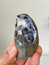 Load image into Gallery viewer, Amethyst Geode Miniature Natural Crystal Rare A417
