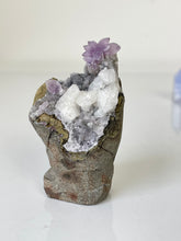 Load image into Gallery viewer, Amethyst Geode Miniature Natural Crystal Rare A418
