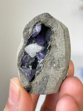 Load image into Gallery viewer, Amethyst Geode Miniature Natural Crystal Rare A420
