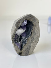 Load image into Gallery viewer, Amethyst Geode Miniature Natural Crystal Rare A420
