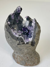 Load image into Gallery viewer, Amethyst Geode Miniature Natural Crystal Rare A425
