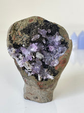 Load image into Gallery viewer, Amethyst Geode Miniature Natural Crystal Rare A413
