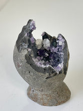 Load image into Gallery viewer, Amethyst Geode Miniature Natural Crystal Rare A425
