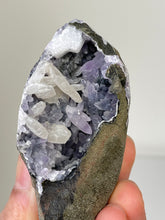 Load image into Gallery viewer, Amethyst Geode Miniature Natural Crystal Rare A426
