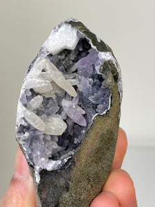 Amethyst Geode Miniature Natural Crystal Rare A426