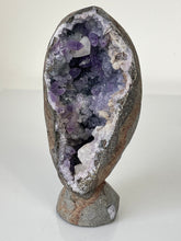 Load image into Gallery viewer, Amethyst Geode Miniature Natural Crystal Rare A427
