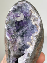 Load image into Gallery viewer, Amethyst Geode Miniature Natural Crystal Rare A427
