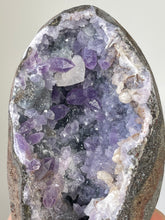 Load image into Gallery viewer, Amethyst Geode Miniature Natural Crystal Rare A427
