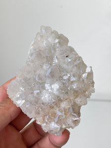 Natural Anandalite 'Iris aka Rainbow Quartz' Crystal Cluster Rare AN008