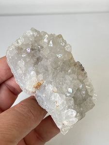 Natural Anandalite 'Iris aka Rainbow Quartz' Crystal Cluster Rare AN016