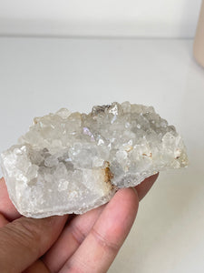 Natural Anandalite 'Iris aka Rainbow Quartz' Crystal Cluster Rare AN016