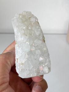 Natural Anandalite 'Iris aka Rainbow Quartz' Crystal Cluster Rare AN017