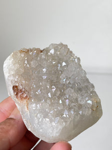 Natural Anandalite 'Iris aka Rainbow Quartz' Crystal Cluster Rare AN009