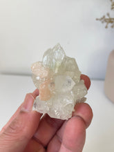 Load image into Gallery viewer, Pointed Apophyllite with Stilbite Cluster AP668a
