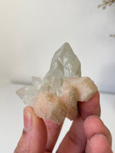 Load image into Gallery viewer, Pointed Apophyllite with Stilbite Cluster AP669a
