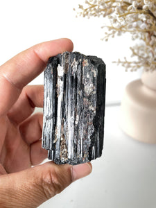 Black Tourmaline Raw High Grade RC026