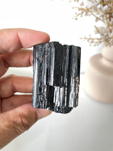 Black Tourmaline Raw High Grade RC027