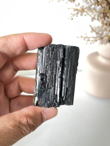 Black Tourmaline Raw High Grade RC027