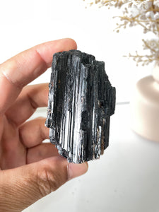 Black Tourmaline Raw High Grade RC028