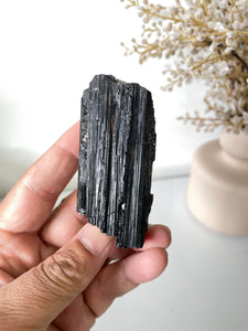 Black Tourmaline Raw High Grade RC023