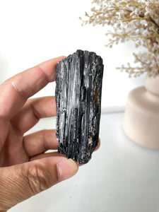 Black Tourmaline Raw High Grade RC030