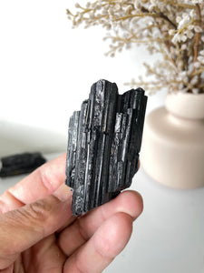 Black Tourmaline Raw High Grade RC031