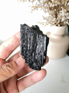 Black Tourmaline Raw High Grade RC031