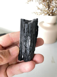 Black Tourmaline Raw High Grade RC034