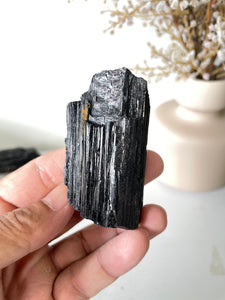 Black Tourmaline Raw High Grade RC036