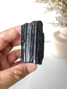 Black Tourmaline Raw High Grade RC025