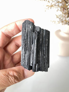 Black Tourmaline Raw High Grade RC025