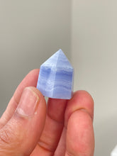 Load image into Gallery viewer, Blue Lace Agate Mini-Tower High Grade T093a
