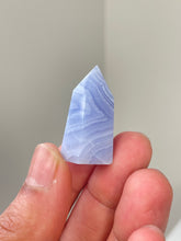 Load image into Gallery viewer, Blue Lace Agate Mini-Tower High Grade T094a
