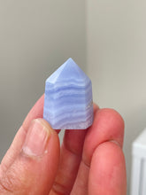 Load image into Gallery viewer, Blue Lace Agate Mini-Tower High Grade T095a
