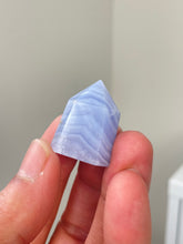 Load image into Gallery viewer, Blue Lace Agate Mini-Tower High Grade T095a
