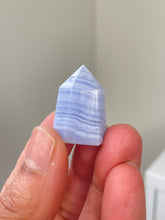 Load image into Gallery viewer, Blue Lace Agate Mini-Tower High Grade T097a
