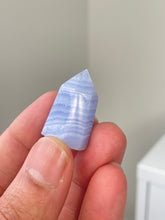 Load image into Gallery viewer, Blue Lace Agate Mini-Tower High Grade T097a
