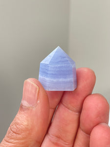 Blue Lace Agate Mini-Tower High Grade T098a