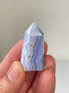 Blue Lace Agate Mini-Tower High Grade T099a