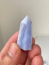 Load image into Gallery viewer, Blue Lace Agate Mini-Tower High Grade T099a
