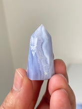 Load image into Gallery viewer, Blue Lace Agate Mini-Tower High Grade T099a
