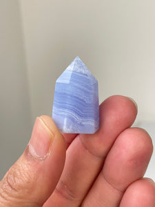 Blue Lace Agate Mini-Tower High Grade T100a