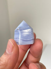 Load image into Gallery viewer, Blue Lace Agate Mini-Tower High Grade T101a
