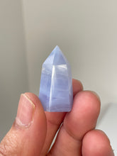 Load image into Gallery viewer, Blue Lace Agate Mini-Tower High Grade T102a
