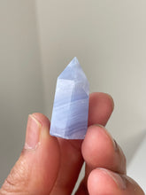 Load image into Gallery viewer, Blue Lace Agate Mini-Tower High Grade T102a
