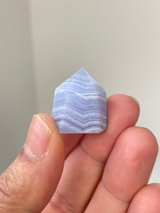 Blue Lace Agate Mini-Tower High Grade T103a