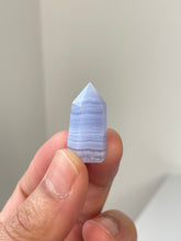 Load image into Gallery viewer, Blue Lace Agate Mini-Tower High Grade T104a
