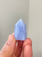 Load image into Gallery viewer, Blue Lace Agate Mini-Tower High Grade T091a
