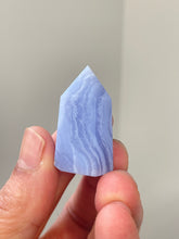 Load image into Gallery viewer, Blue Lace Agate Mini-Tower High Grade T091a
