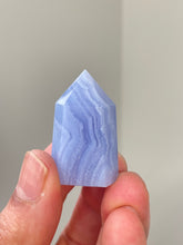 Load image into Gallery viewer, Blue Lace Agate Mini-Tower High Grade T091a
